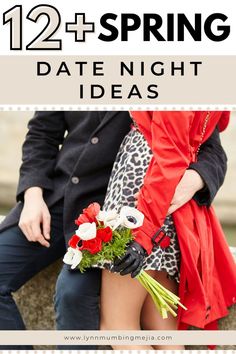 It's time for a spring date night and I've got loads of ideas for you! Spend some quality time with your partner and make room for date nights weekly! Check out my blog post on 12+ Spring Date Ideas for Couples! Spring date ideas for teenagers. Outdoor Spring date ideas. Indoor Spring Date Ideas. Date night ideas for married couples. #springdateideas #springdatenightideas #springdateideasforcouples #datenightideas #datenights Day Date Ideas For Dances, Cute Spring Date Ideas, Free Date Ideas Summer, Date Ideas For New Couples Summer, Date Ideas For Teenagers, Fun Date Night Ideas For Married Couples, Ideas For Married Couples, Inexpensive Dates