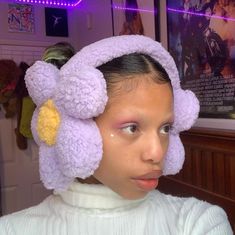 kel⭐️💫✨ on Instagram: "Introducing lilac 🙇🏽‍♀️✨" Ugc Inspiration, Diy Mail, Luxury Hats, Ear Muffs, Different Aesthetics, Denim Crafts, Best Photo Poses, Portrait Sketches, Be My Baby