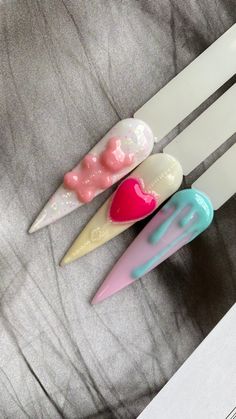 Nail Art Photos, Gel Art, Acrylic Nails Coffin, Nail Tutorials, Long Acrylic Nails, Nail Art Diy, Nail Manicure