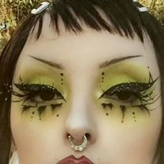 idk their @ || dc Home Made Makeup, Eyelash Growth Diy, Smink Inspiration, Alternative Makeup, Fairy Makeup, Dope Makeup, Edgy Makeup