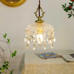 Metavaya Pendant light Dia 15cm x H 24cm / Gold French Style Pendant Light 129601752634 M2023042502-1 Cottage Kitchens Small French Country Pendant Lights & Chandeliers, White French Country Kitchen Pendant Lights & Chandeliers, Chandelier Pink Crystal Chandeliers, Lighting Stained Glass Neutral Chandelier, Copper Accessories, Accessories Making, Modern French Rococo Chandelier, Staircase Lighting, Bulb Light