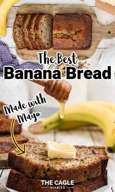 the best banana bread made with maple syrup