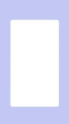 a white square on a purple background