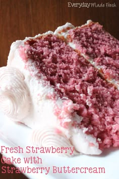 a close up of a slice of cake on a plate