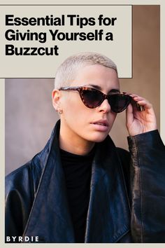 Buzz Cut Lengths, Short Buzzed Hair, Shaved Head Styles, Long Buzz Cut, Shaved Pixie Cut, Buzz Cut Styles, Very Short Pixie Cuts