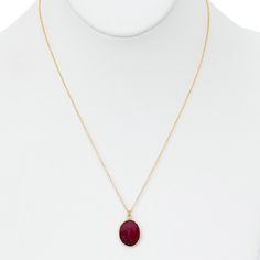 Bosca Ruby Necklace Gem Necklaces, Beautiful Beautiful, Style Edit, Gem Necklace, Red Necklace, Ruby Necklace, Necklace Simple, Gold Plated Necklace, Simple Elegance