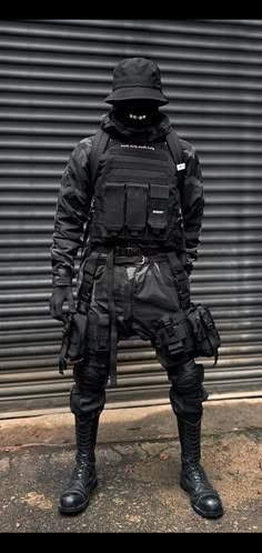 Techwear Cyberpunk, Tactical Fashion, Cyberpunk Techwear, Special Forces Gear, Mode Steampunk, Techwear Streetwear, Tech Clothing, Techwear Outfits