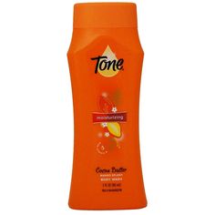 Tone Cocoa Butter Mango Splash Body Wash 3 Oz, For Women Tone Cocoa Butter Mango Splash Body Wash: moisturizing with Vitamin E 3 fl oz Mustard Bottle, Cocoa Butter, Body Wash, Vitamin E, Cocoa, Vitamins, Mango, Moisturizer, Butter