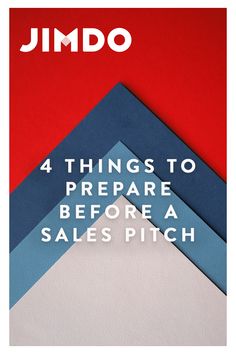 four things to prepare before a sales pitch by jmpo, inc - ebook