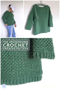 crochet Crochet Jumper Pattern, Crochet Pullover Pattern, Unisex Crochet, Crochet Sweater Pattern, Jumper Pattern, Crochet Pullover, Crochet Jumper, Crochet Sweater Pattern Free