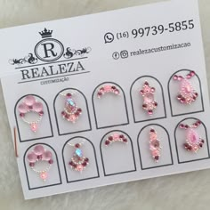 Nail Gems Placement, Nail Gem Placement, Gem Placement On Nails, Crystal Placement On Nails, Gem Placement, Bling Nail Art