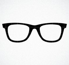 a pair of black glasses sitting on top of a white background with the reflection of them