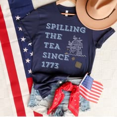 This Gender-Neutral Adult T-shirts item by RosaLeeEmporium has 21 favorites from Etsy shoppers. Ships from Valencia, CA. Listed on May 3, 2024 Funny America, Boston Tea Party, Funny America Shirts, Boston Tea, Spill The Tea, Funny 4th Of July, Usa Tee, Tea Shirt, Cute Shirt Designs