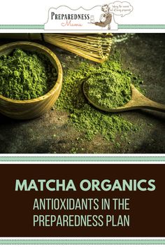 matcha organics antioxidants in the preparedness plan cover art print