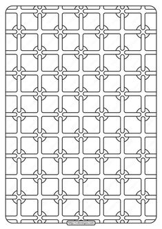 a black and white image of a square pattern with arrows on the side, in two different