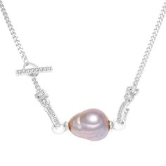 Style: Female Material: S925 Sterling Silver, Baroque Pearl Pearl Type: Uncultured Pearl Color: Grey Necklace Length: 45cm Gray Necklace, Pearl Types, Pearl Pendant Necklace, Pearl Color, Gold Pendant Necklace, Pearl Ring, Baroque Pearls, Pearl Pendant, Pearl Bracelet