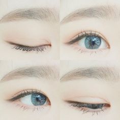 예뻐토끼 ♡ : Photo More Innocent Eyeliner, Korean Natural Makeup, Innocent Eyes, Korean Makeup Tips, Korean Makeup Look, Makeup Korean, Makeup Tumblr, Korean Makeup Tutorials