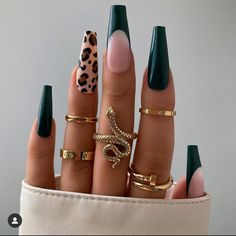 Fabulous Nails, Coffin Nails Designs, Fire Nails, Pretty Acrylic Nails, Fancy Nails, Chic Nails, Dope Nails, Nail Polishes