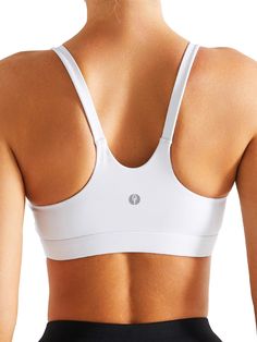 PRICES MAY VARY. ✅【High-quality fabric】: KIMTREE sports bra is made of premium fabric, consisting of 75% nylon and 25% spandex, with excellent moisture-wicking and breathability, ensuring a comfortable wearing experience. ✅【 Outstanding design】:Longline sports bra features a U-shaped back design and wide shoulder straps to protect and showcase the beautiful back line, reduce shoulder pressure, provide support, and highlight women's charm. ✅【 Medium support 】：Strappy sports bra is equipped with r Running Girl, College Clothes, Bra Workout, Girls Sports Bras, Running Sports Bra, Best Sports Bras, High Impact Sports Bra, Strappy Sports Bras, Popular Sports