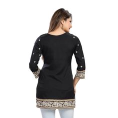 These Classic tunic tops are the perfect balance between American apparel, and Indian apparel; as they carry the style of American apparel, but the design of classic Indian apparel. These Tunic tops come in a range of colors, and sizes, so you can easily pick the one that fits you best. We are a clothing boutique that offers a range of fashion apparel, that includes tunics. These tunics are designed keeping in mind the latest fashion and color trends. You can easily wear these tunics to both cas Ladies Tunics, Womens Tunics, Clothing Boutique, Exclusive Collection, Color Trends, American Apparel, Boutique Clothing, Tunics, Latest Fashion