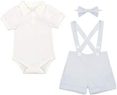 https://www.homepartyking.com/product/baby-boys-formal-suit-set-short-sleeve-romper-suspenders-shorts-pants-bowtie-wedding-tuxedo-outfits-cake-smash-clothes Suit Cake, Tuxedo Outfit, Boys Cake, Boys Formal, Linen Outfit, Party Rompers, Infant Boys