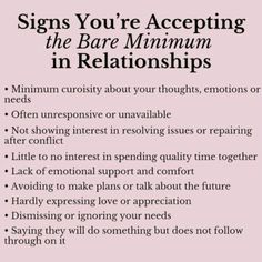 Bare Minimum Relationship List, In Relationship, Relationship Lessons, Relationship Therapy, Relationship Advice Quotes, Bare Minimum, Relationship Psychology, Getting To Know Someone, Healthy Relationship Tips