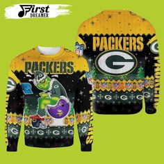 If you are a Sweater fan. We are sure that will be the shirt you have been waiting for. We always follow the latest trends and offer great quality designs. If you If you are a Sweater fan. We are sure that will be the shirt you have been waiting for. We always follow the [...] Green Bay Packers Gifts, Packers Gifts, Nfl Green Bay, Funny Sweaters, Ugly Christmas Sweater Funny, Cozy Knit Sweater, Chic Sweaters, Sweater Collection, Sweater Christmas