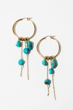 New Jewelry – Child of Wild Dramatic Chandelier, Enhance Psychic Abilities, Turquoise Earrings Gold, Chandelier Gold, Child Of Wild, Gold Hoop Earring, Peach Earrings, Beaded Jewelry Designs, Arizona Turquoise