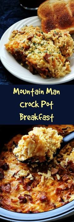 Mountain Man Crock Pot Breakfast, My Recipe Treasures Crock Pot Meals For Men, Easy Christmas Morning Breakfast Ideas Crock Pot, Vegetarian Breakfast Crockpot Recipes, Mountain Man Crock Pot Breakfast, Mens Breakfast Fellowship, Prepared Breakfast Ideas, Mini Crockpot Breakfast Recipes, Vegan Crockpot Breakfast Recipes, Mountain Man Breakfast Casserole