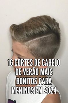 Um corte de cabelo penteado de verão fará com que o seu filho se sinta um pequeno chefe confiante, pronto para conquistar o mundo! // Crédito da foto: instagram @roxybarnhart1 Corte De Cabelo Masculino, Instagram