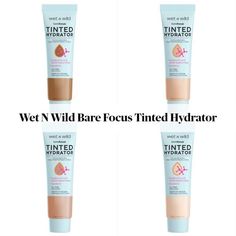 Wet And Wild Foundation, Tinted Hydrator, Best Cheap Makeup, Study Goals, Makeup Everyday, Wet N Wild Makeup, Lightweight Foundation, Drugstore Skincare, Makeup News