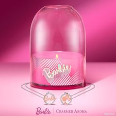 Limited Edition And Sold Out! We're Bringing Some Nostalgia And Style To Your Home With This Barbie Jewelry Candle! Light The Candle And Reveal A Limited Edition, Two-Tone Barbie Necklace Inside! Nib New In Box - Unopened From Original Shipping 8 Oz / 227 Grams - 1 Wick Candle Separate The Lid From The Base And Light The Charming Bell Jar Candle To Enjoy A Delightful Blend Of Fresh Berries, Delicate Jasmine And Soft Vanilla Bean....When Finished Burning, Reveal One Of Five Beautiful Solid 925 St Barbie Candle, Charmed Aroma Candles, Horcrux Ring, Barbie Necklace, Charmed Aroma, Jewel Candles, It Works Products, Aroma Candle, The Bell Jar