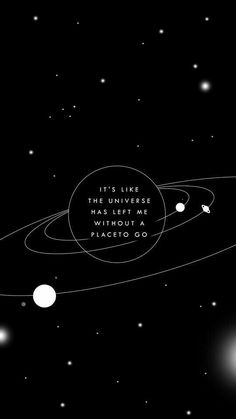 an image of the solar system and its planets in space with text that reads, it's like the universe to me what is out there?