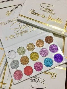 Born To Sparkle, Amazing Wedding Makeup, Glitter Palette, Gorgeous Wedding Makeup, Wedding Makeup Tips, Bridal Makeup Wedding, Basic Makeup