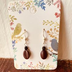 Attention: coffee lovers! Sweet little earrings featuring Czech glass coffee beans Silver plated earwires Bean Earrings, Earrings Coffee, Coffee Bean Earrings, Little Earrings, Coffee Bean, Coffee Lovers, Coffee Beans, Czech Glass, Coffee Lover