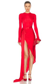 Red Carpet Dress, Carpet Dress, Red Power, Fashion Content, Passport Photo, Gala Events, David Koma, Red Carpet Dresses, Satin Bow