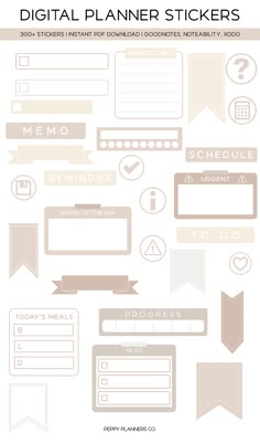 the ultimate guide to creating your own digital planner stickers