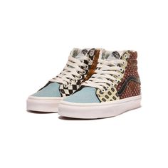 Vans Sk8-Hi 'Tiger Patchwork' Sneakers/Shoes Unisex Size 5.0 The Tiger Patchwork Sk8-Hi Combines The Legendary Vans Lace-Up High Top With Sturdy Canvas And Textile Uppers In An Allover Patchwork Design. It Also Includes Re-Enforced Toe Caps To Withstand Repeated Wear, Padded Collars For Support And Flexibility, And Signature Rubber Waffle Outsoles Brown High-top Sneakers With Textured Sole For Streetwear, Custom Brown High-top Sneakers With Rubber Waffle Outsoles, Vans Custom High-top Sneakers With Laces, Vans Sneakers With Textured Sole For Streetwear, Vans High-top Sneakers With Textured Sole, Vans Sneakers With Textured Sole, Vans Custom Sneakers With Laces And Round Toe, Vans Sneakers With Textured Sole And Round Toe, Vans Custom Sneakers