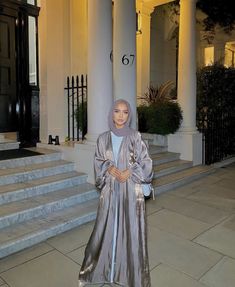 Eid Abaya Outfit, Hajibi Styles, Hijab Fits, Eid Outfit Ideas, Hijabista Fashion