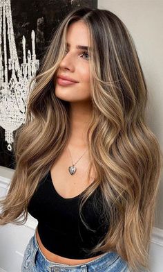 № 4/27 Keratin Tip – Ouielle Balyage Long Hair, Beige Blonde Balayage, Blonde Balayage Highlights, Beige Blonde, Summer Hair Color For Brunettes, Long Locks