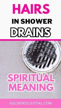 Hairs in Shower Drains Spiritual Meaning Punk Movement, Lack Of Focus, Plumbing Problems, Shower Drains, Power Symbol, Simple Reminders, Spiritual Power