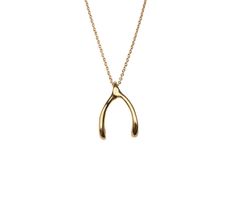 Gold Wishbone Necklace. Perfect for Layering. Dress it up or dress it down. Dainty and simple. 14K Gold filled Chain, with Vermeil Pendant Made in California. Worn Everywhere. Cute Gold Necklace, Wishbone Necklace Gold, Simple Gold Necklace, Wishbone Necklace, Gold Necklace Simple, Necklace Cute, Linking Rings, Gold Signet Ring, Necklace Simple