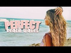 I hope this video is helpful.  Getting beach waves can be difficult but I will take you step by step of how I get the most perfect beach waves! Subscribe! @T... How To Have Beach Wave Hair, How To Get Natural Beach Waves, How To Get Beach Waves Without Heat, How To Do Beach Waves, How To Get Beach Waves, Beach Wave Tutorial, Beach Girl Hair, Beachy Waves Tutorial