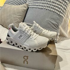 Brand New In Box! On Clouds, Shoes For Women, School Ideas, Christmas List, Womens Shoes Sneakers, Swift, Shoes Sneakers, Color White, Women Shoes