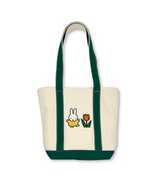 Miffy Market Tote Bag Em Iffy, Miffy Bag, Miffy Keychain, Painted Canvas Bags, Farmers Market Tote Bag, Pinterest Contest, Lover Girl, Market Tote Bag, Gift Inspo