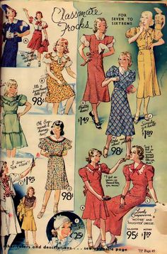 Fashion Tips And Tricks, Vintage Fashion 1930s, Clothing Catalog, Fashion Catalogue, Fashion Images, Fashion Plates