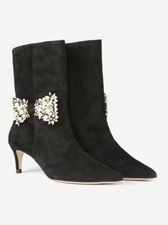 Aviluna Suede – Custommade.dk High Boots, Ankle Boot, Boots, Black, Design