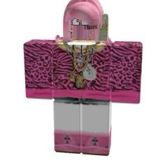 a pink and white animal print box with necklaces