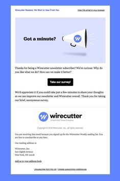 the website for wirecutter is shown with an image of a speaker on it