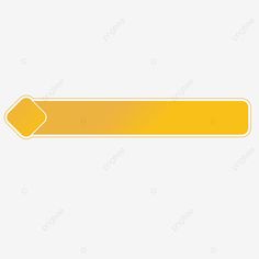 a yellow arrow pointing to the right on a white background, icon, symbol, sign png and psd